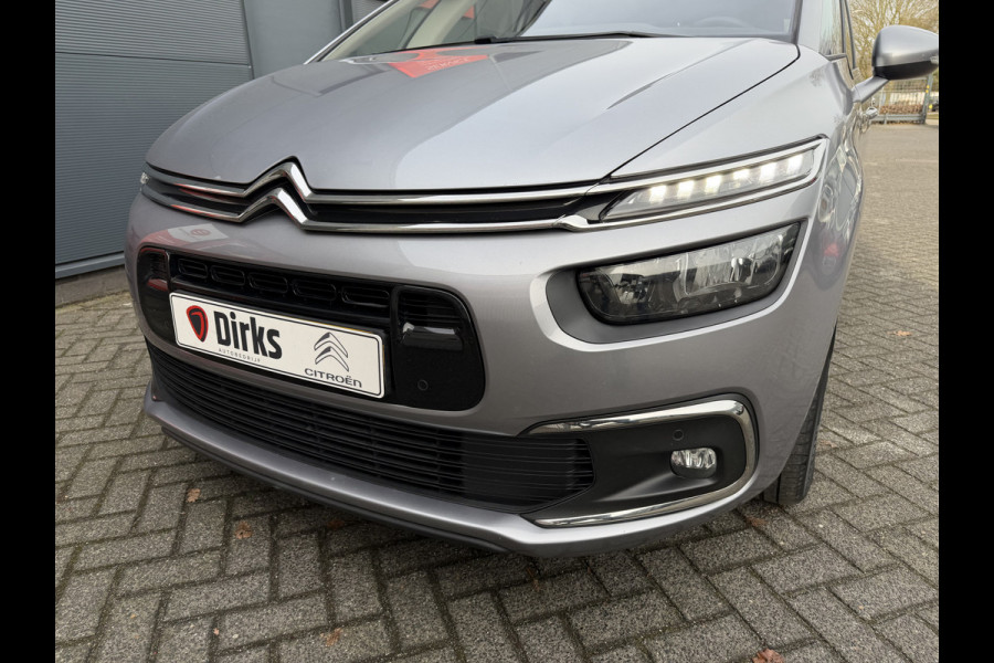 Citroën C4 Spacetourer 130pk Shine (Camera - Keyless Entry - Parkeersensoren V+A - Navigatie - Apple Carplay - Automatisch parkeren - Automatische Airc