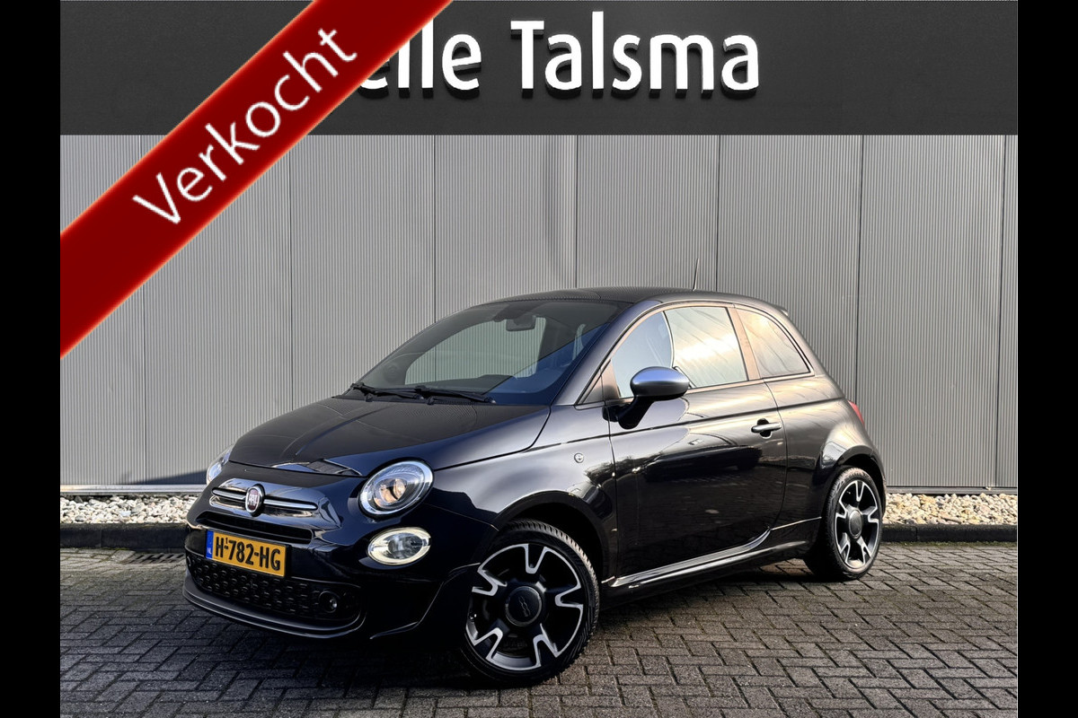 Fiat 500 1.0 Hybrid Rockstar | Panoramadak | Cruise control | Carplay/Android | Parkeersensoren achter