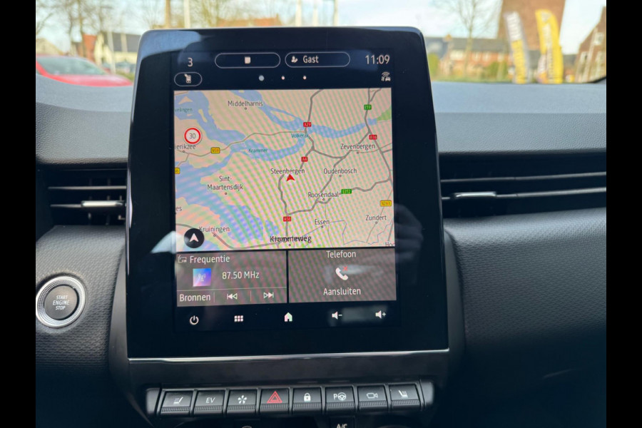 Renault Clio 1.6 E-Tech Hybrid 140 Intens Groot navi / 360 Camera / Stoel & stuurwiel verw. / Clima / LM velgen