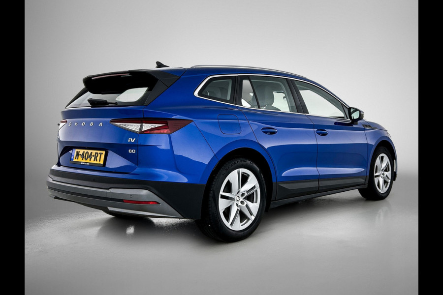 Škoda ENYAQ iV 80 / 204PK / 82KWh Lounge / Navigatie /  Pdc+Camera / 1/2 Leder / Carlpay-Android / Airco-ecc./ Xenon / Apk Nieuw