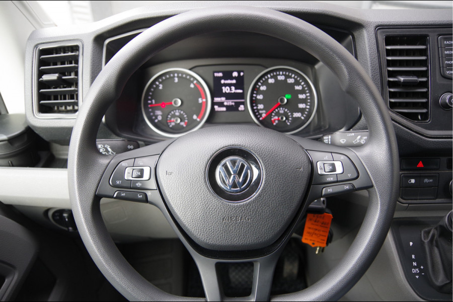 Volkswagen Crafter 2.0 TDI L3H3 Highline 3-ZITS, 140PK AUT. LED, CAMERA, NAVI, CRUISE, AIRCO, PARKEERSENSOREN