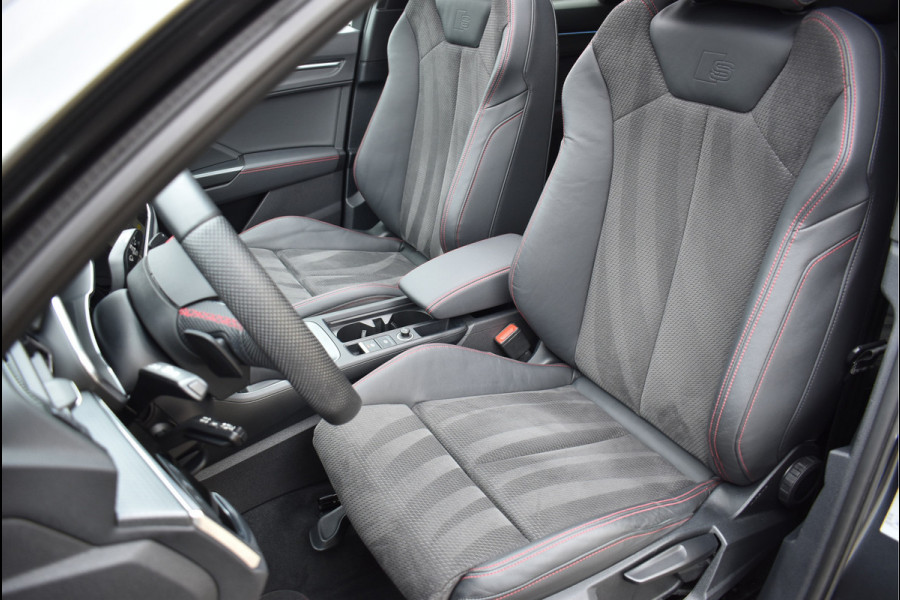 Audi Q3 Sportback 45 TFSI e S-Line 245 Pk Pano Rood Stiksel Leder Trekhaak Navi Camera 19 Inch