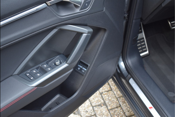 Audi Q3 Sportback 45 TFSI e S-Line 245 Pk Pano Rood Stiksel Leder Trekhaak Navi Camera 19 Inch