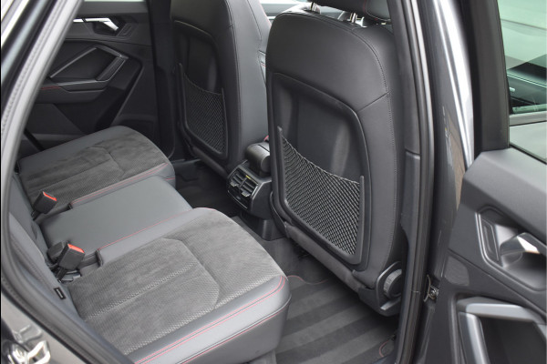 Audi Q3 Sportback 45 TFSI e S-Line 245 Pk Pano Rood Stiksel Leder Trekhaak Navi Camera 19 Inch