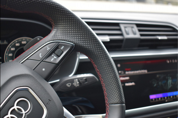 Audi Q3 Sportback 45 TFSI e S-Line 245 Pk Pano Rood Stiksel Leder Trekhaak Navi Camera 19 Inch