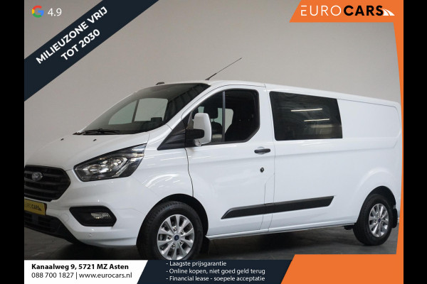 Ford Transit Custom 300 2.0 TDCI L2H1 Trend Dubbele Cabine Navi Apple Carplay / Android Auto Trekhaak Cruise control Camera Airco