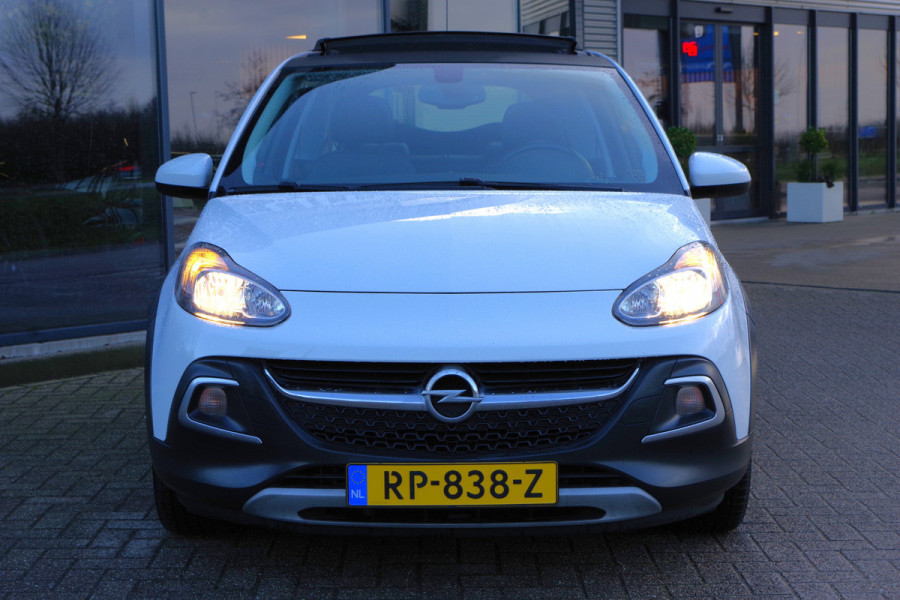 Opel ADAM 1.0 Turbo 116 PK Rocks, Vouwdak, Leder, Stuur- & Stoelverwarming, Cruise Control