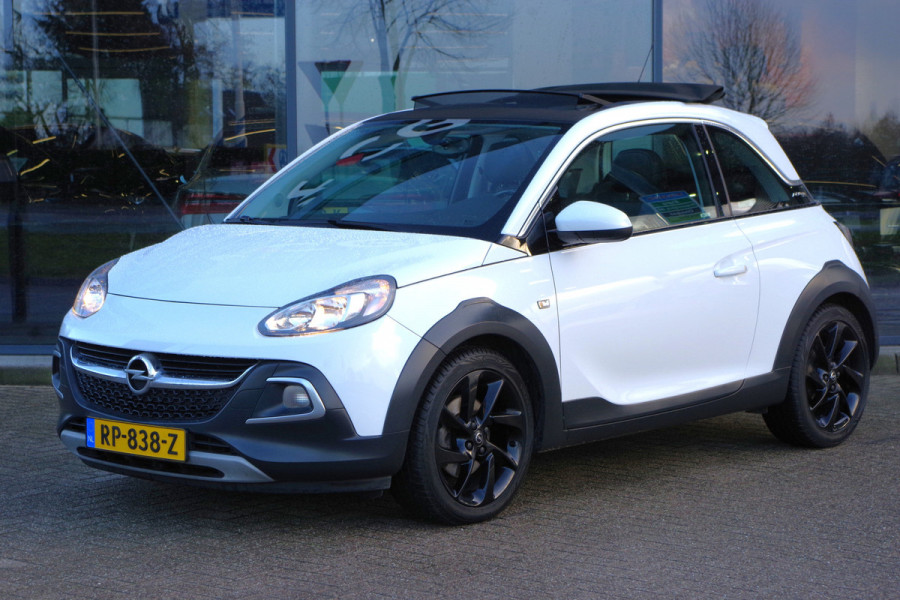 Opel ADAM 1.0 Turbo 116 PK Rocks, Vouwdak, Leder, Stuur- & Stoelverwarming, Cruise Control