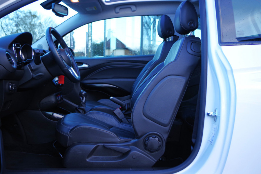 Opel ADAM 1.0 Turbo 116 PK Rocks, Vouwdak, Leder, Stuur- & Stoelverwarming, Cruise Control