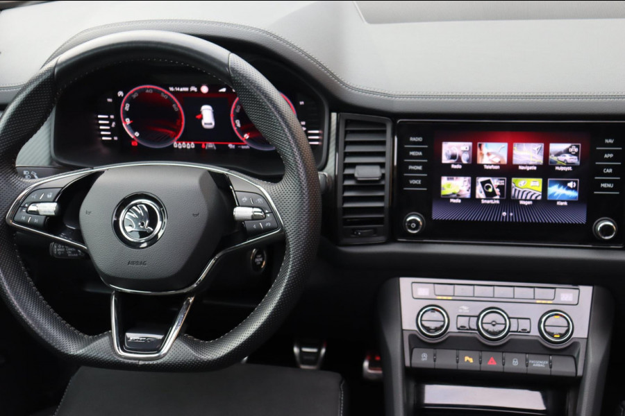 Škoda Kodiaq 1.5 TSI Sportline Business 7persoons org.NL el.trekhaak+klep camera schuifdak stuur+stoelverw.