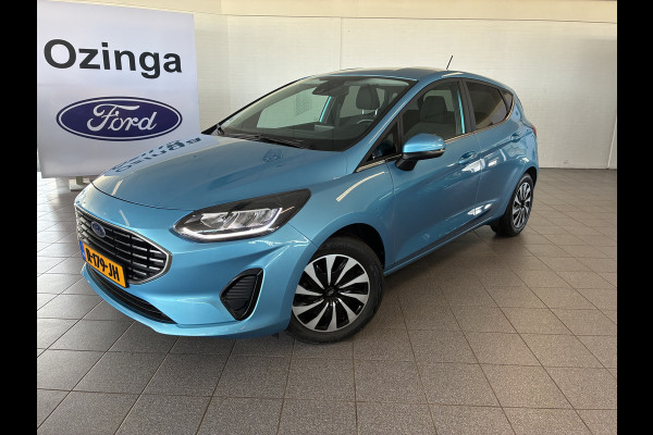 Ford Fiesta 125pk Hybride Titanium MHEV winterpakket-apple carplay-privacyglass