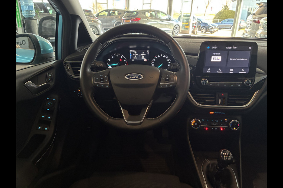 Ford Fiesta 125pk Hybride Titanium MHEV winterpakket-apple carplay-privacyglass