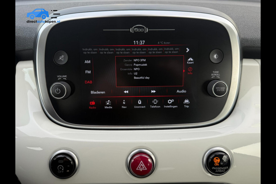 Fiat 500X Cross 1.3 GSE City Cross | NAVI | Keyless | Cruise Control | 17' LMV