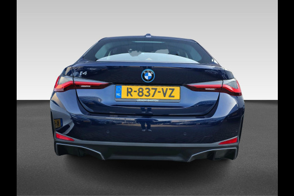 BMW i4 eDrive40 84 kWh | Automaat | Harman & Kardon | Adaptive Cruisecontrol | Elektrische kofferbak |