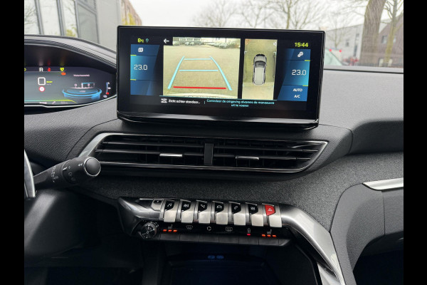 Peugeot 3008 1.6 HYbrid 300 Allure Pack Business PHEV| 300PK!| ADAPTIVE CRUISE CONTROL| STANDKACHEL| STOELVERWARMING| CAMERA VOOR + ACHTER| DODE HOEK SENSOR| ELEKTRISCHE ACHTERKLEP| RIJKLAAR. INCL 12 MND BOVAG GARANTIE
