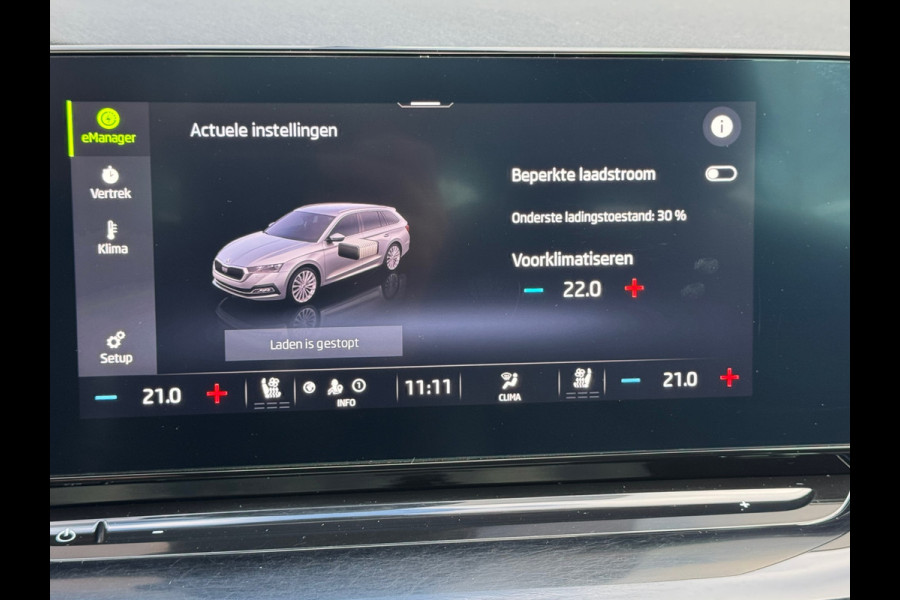 Škoda Octavia Combi 1.4 TSI iV PHEV * Panorama * Stoelventilatie * 2x Memory * Head-up Display *