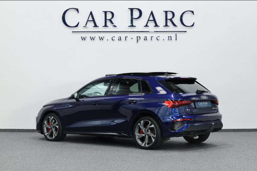 Audi A3 45 TFSIe S Edition 3x S-line LED/VIRTUAL/SFEER/PANO/HALF LEDER+S.VERWARMING/18"LMV/PDC/LINE/ACC/12 MND GARANTIE!