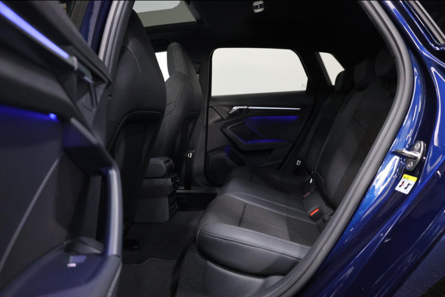Audi A3 45 TFSIe S Edition 3x S-line LED/VIRTUAL/SFEER/PANO/HALF LEDER+S.VERWARMING/18"LMV/PDC/LINE/ACC/12 MND GARANTIE!