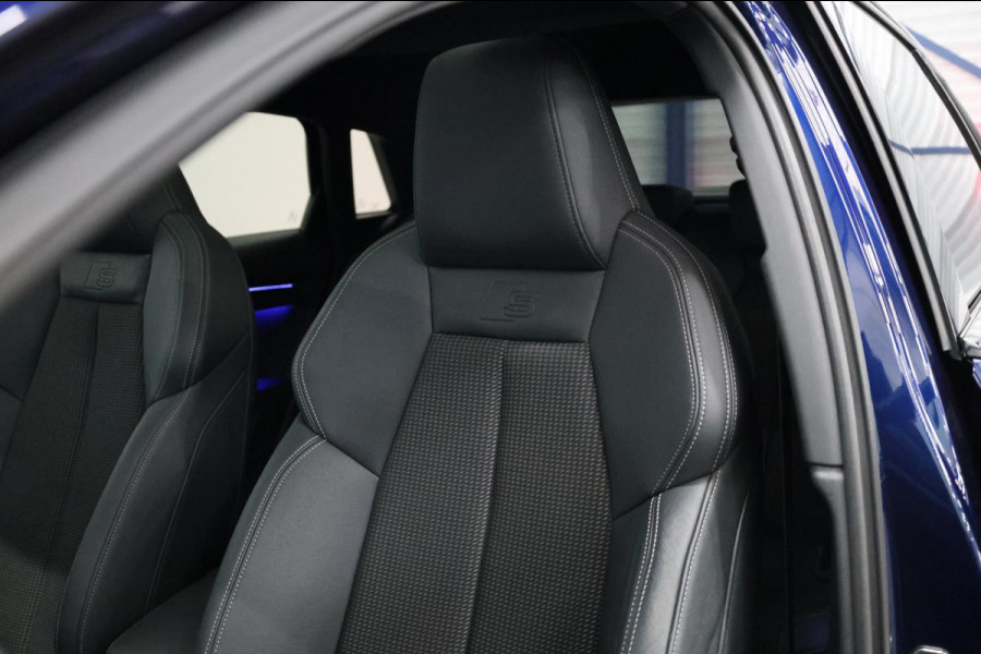 Audi A3 45 TFSIe S Edition 3x S-line LED/VIRTUAL/SFEER/PANO/HALF LEDER+S.VERWARMING/18"LMV/PDC/LINE/ACC/12 MND GARANTIE!