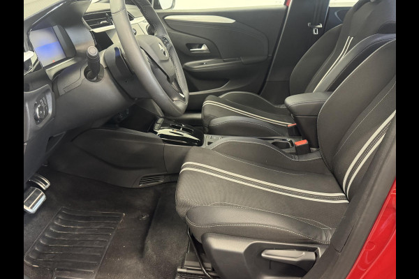 Opel Corsa 1.2 Turbo Hybrid 100pk GS Automaat Navigatie Apple Carplay/Android Auto Camera Parkeersensoren Cruise Control Dodehoek assistent Airco Lichtmetalen velgen Virtual Cockpit Getinte ramen