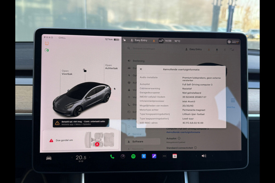 Tesla Model 3 Standard RWD Plus 60 kWh 92% SOH Autopilot