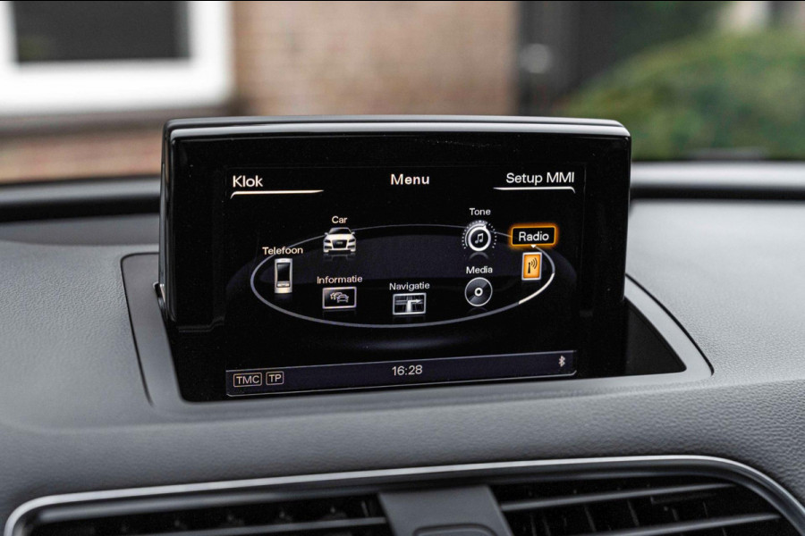 Audi Q3 2.0 TFSI Quattro Sport Line 180 PK Aut. Stoelverwarming Xenon Trekhaak Leder Cruise 20''