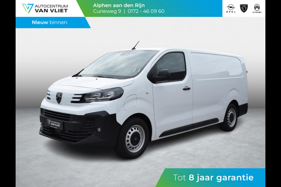 Peugeot e-Expert L3 75 kWh | tot 8 jaar garantie| navi incl. Apple Carplay | camera | parkeersensoren voor & achter | dodehoekwaarschuwing | laadruimtebetimmering | rijklaarprijs