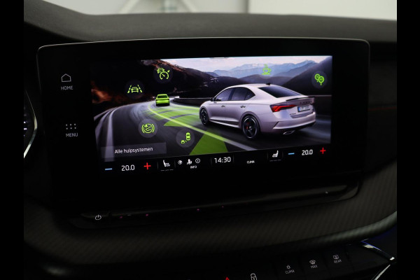 Škoda Octavia 1.4 TSI RS iV PHEV Business | Stoelverwarming | Adaptive cruise | Side Assist | Camera | Alcantara | Matrix LED | Carplay | Sfeerverlichting | Navigatie |