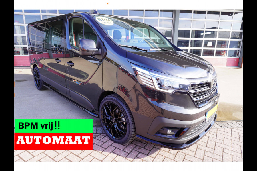 Renault Trafic 2.0 Bleu dCi 170PK L2H1 Red Edition DubbelCabine Automaat 20"LM velgen Nr. V072 |  Climate | Navi | Camera | Schuifdeur L/R | Black out pakket