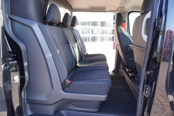 Renault Trafic 2.0 Bleu dCi 170PK L2H1 Red Edition DubbelCabine Automaat 20"LM velgen Nr. V072 |  Climate | Navi | Camera | Schuifdeur L/R | Black out pakket