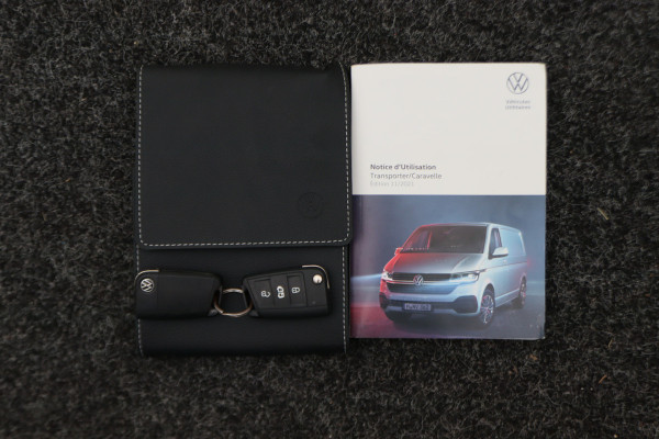 Volkswagen Transporter 2.0 TDI DSG L1H1 Leer, Airco, Apple Carplay, Camera, Cruise, Imperiaal, PDC, Trekhaak, 16''