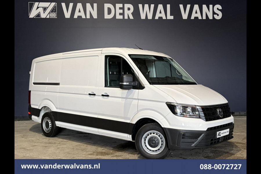 Volkswagen Crafter 2.0 TDI 141pk L3H2 L2H1 Euro6 Airco | Stoelverwarming | Parkeersensoren Bijrijdersbank, 3000kg trekvermogen