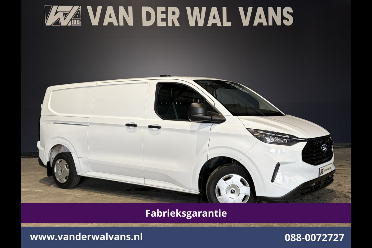 Ford Transit Custom 2.0 TDCI 136pk L2H1 Fabrieksgarantie Euro6 Airco | Camera | Apple Carplay | Cruisecontrol | Android Auto, Parkeersensoren, Verwarmde voorruit, Bijrijdersbank