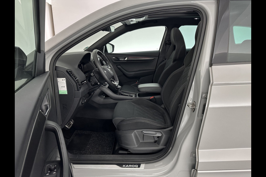 Škoda Karoq 1.5 TSI ACT Sportline Business (INCL-BTW) Aut. *PANO | DIGI-COCKPIT | FULL-LED | ADAPTIVE-CRUISE | CANTON-AUDIO | BLINDSPOT | HEATED-SPORTSEATS | CAMERA | AMBIENTLIGHT | NAVI-FULLMAP | KEYLESS | DAB+ | TOWBAR | PRIVACYGLAS