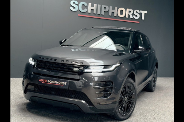 Land Rover Range Rover Evoque P270e Dynamic SE Carpathian Grey Black Pack Panodak ACC Meridian SoundStoel+Stuurverwarming