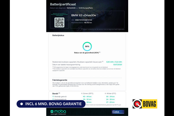 BMW X3 xDrive30e M-Sport 293 PK | Navigatie | Apple Carplay/Android auto | Elec achterklep | PDC V+A, DAB, Cruise control