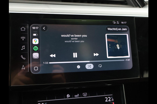 Audi e-tron 50 QUATTRO RIJMOTOR HOORBAAR *INCL. BTW=14.000 EX | 87% SOH | LEDER | TREKHAAK | 20 INCH