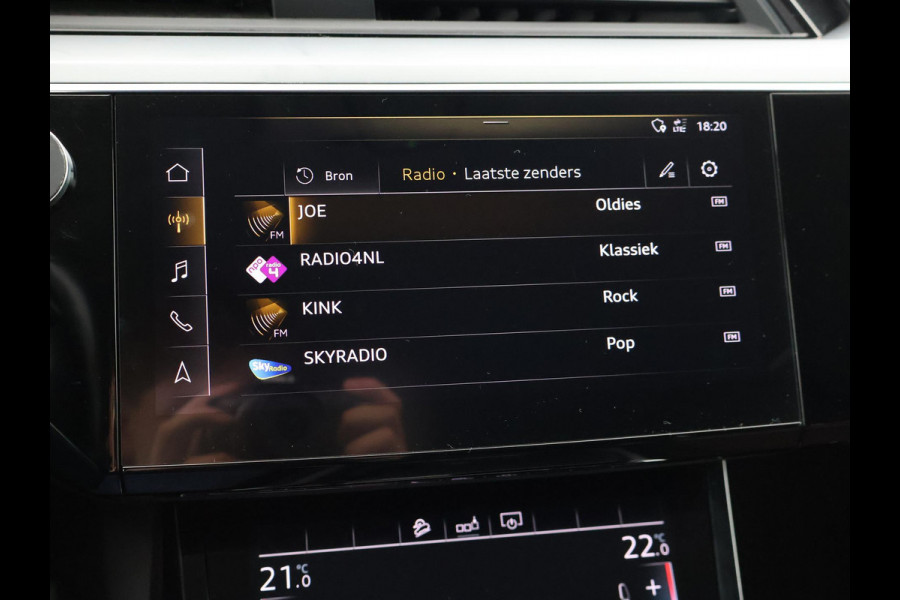 Audi e-tron 50 QUATTRO RIJMOTOR HOORBAAR *INCL. BTW=14.000 EX | 87% SOH | LEDER | TREKHAAK | 20 INCH