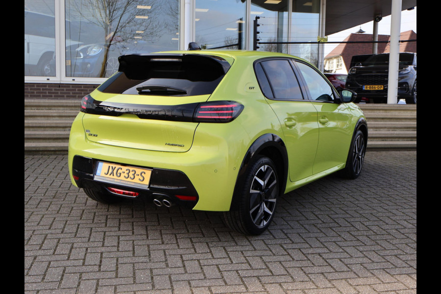 Peugeot 208 1.2 HYBRID 145 PK e-DCS6 GT *NIEUW* + CAMERA | SFEERVERLICHTING | CARPLAY