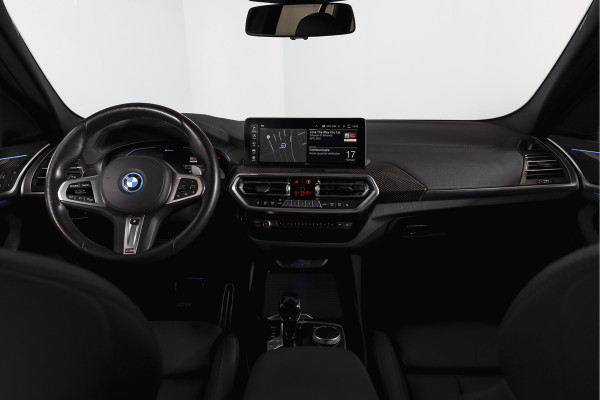 BMW X3 xDrive30e High Executive M Sport (facelift) | Lazer | Adapt. Cruise | Elek. Trekhaak | Stoel-+Stuurverw, | 360 Camera | NAV + App. Connect | Elek. Klep | LM 20" |