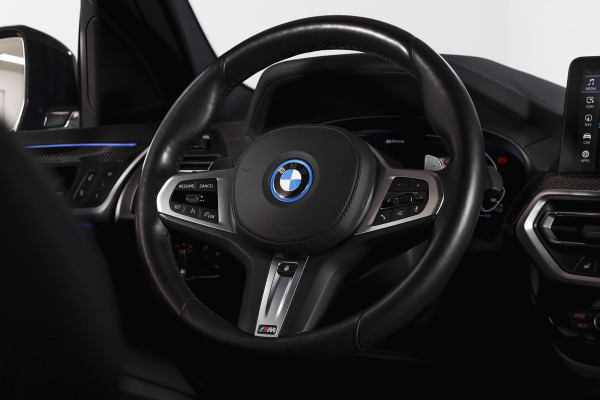 BMW X3 xDrive30e High Executive M Sport (facelift) | Lazer | Adapt. Cruise | Elek. Trekhaak | Stoel-+Stuurverw, | 360 Camera | NAV + App. Connect | Elek. Klep | LM 20" |