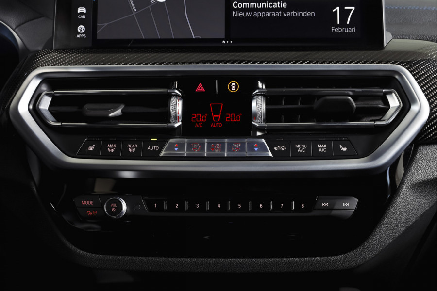 BMW X3 xDrive30e High Executive M Sport (facelift) | Lazer | Adapt. Cruise | Elek. Trekhaak | Stoel-+Stuurverw, | 360 Camera | NAV + App. Connect | Elek. Klep | LM 20" |