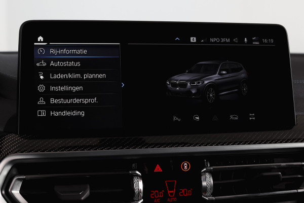 BMW X3 xDrive30e High Executive M Sport (facelift) | Lazer | Adapt. Cruise | Elek. Trekhaak | Stoel-+Stuurverw, | 360 Camera | NAV + App. Connect | Elek. Klep | LM 20" |