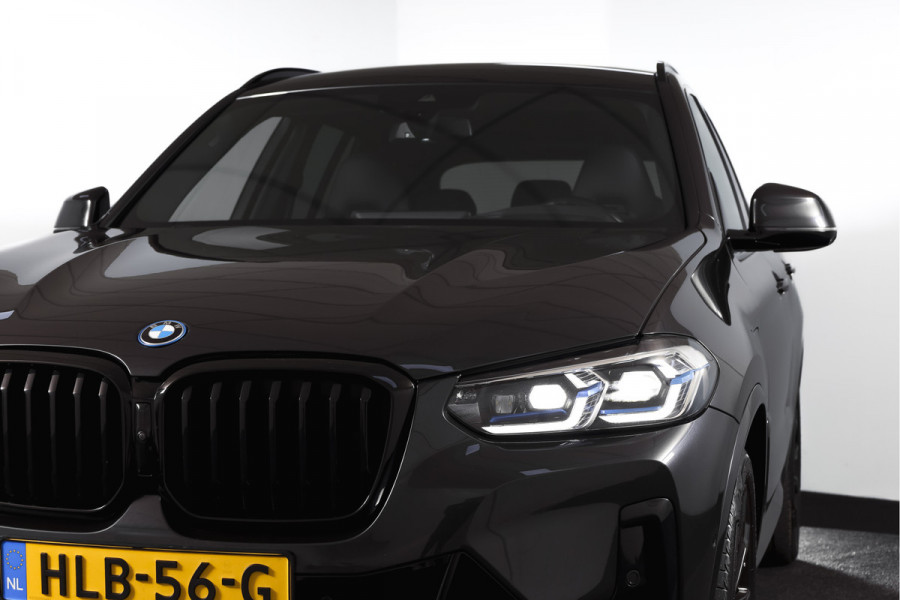 BMW X3 xDrive30e High Executive M Sport (facelift) | Lazer | Adapt. Cruise | Elek. Trekhaak | Stoel-+Stuurverw, | 360 Camera | NAV + App. Connect | Elek. Klep | LM 20" |
