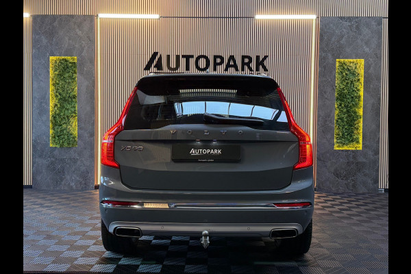 Volvo XC90 2.0 T8 Twin Engine AWD Inscription BTW|PANO|HuD|H&K|MEMORY|360 CAM|KEYLESS|LUCHTVERING|TREKHAAK|7PERSOONS|CARPLAY|VOL!