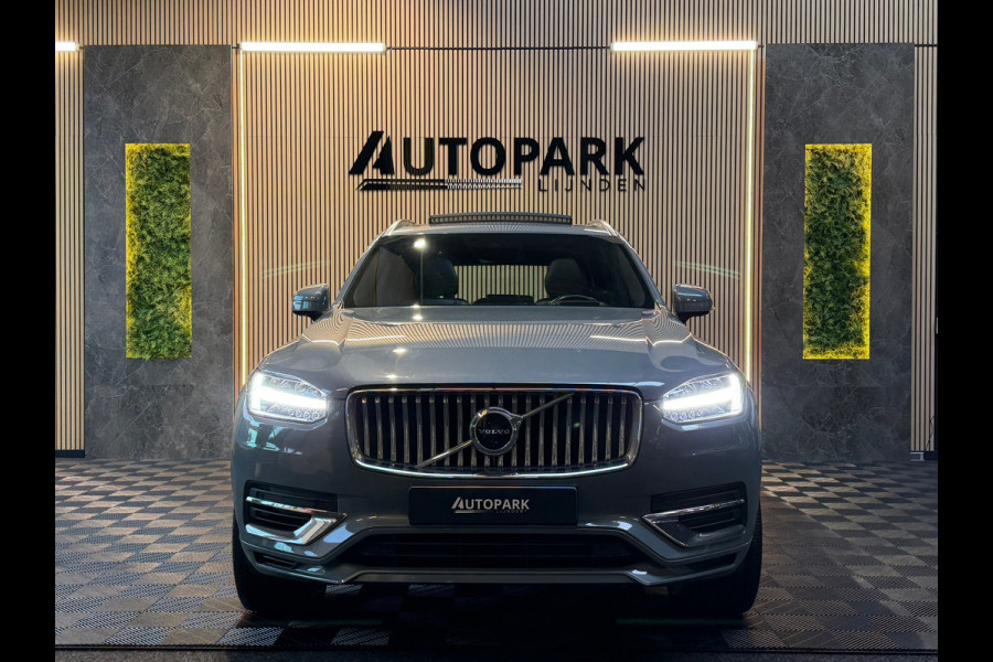 Volvo XC90 2.0 T8 Twin Engine AWD Inscription BTW|PANO|HuD|H&K|MEMORY|360 CAM|KEYLESS|LUCHTVERING|TREKHAAK|7PERSOONS|CARPLAY|VOL!