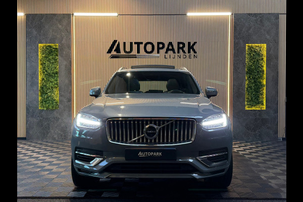 Volvo XC90 2.0 T8 Twin Engine AWD Inscription BTW|PANO|HuD|H&K|MEMORY|360 CAM|KEYLESS|LUCHTVERING|TREKHAAK|7PERSOONS|CARPLAY|VOL!