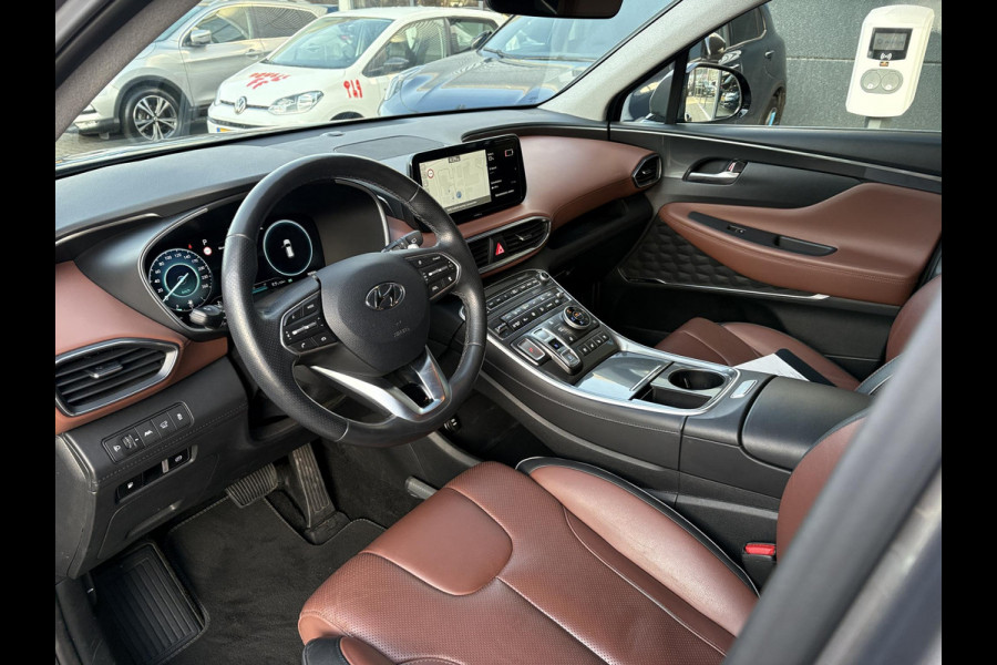 Hyundai Santa Fe 1.6 T-GDI PHEV Premium 7p. | Trekhaak | Leder | 360 Camera | Stoel- Ventilatie & Verwarming |