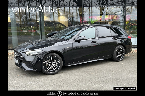 Mercedes-Benz C-Klasse 300e AMG Estate // Trekhaak // Panoramadak // Distronic // 360 Camera // Memory // Sfeerverlichting