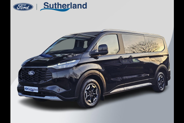 Ford Transit Custom Tourneo 340 2.5 PHEV L2H1 Active 233pk | Adaptieve Cruise | Stuurverwarming | 8 Pers | Prijs incl. BTW en BPM | Wegklapbare Trekhaak | Dubbele Schuifdeur | BLIS | B&O Audio | Verlengde Fabrieksgarantie tot 05-2029